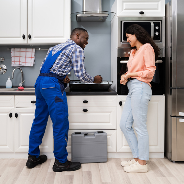 how long does it typically take to complete cooktop repair services in Iowa Colony